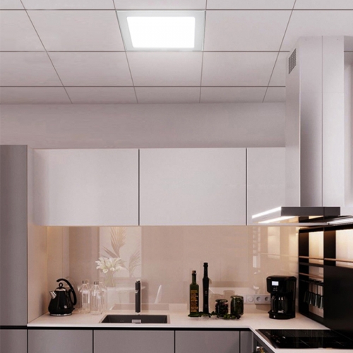 Led panel lamp raw materials square flat indoor house super slim recessed led panel light