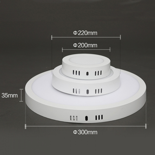 6W Surface mount commercial electric seamless ceiling led panel light, daylight led flat custom ceiling light panels