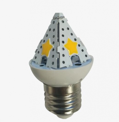 LED geometric bulb corn light bulb lamp 9W night light 1W3W5W energy saving lamp E27 warm white light