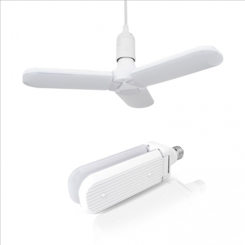 Fan light led ceiling dc retractable with remote control plywood blade ceiling fan led light