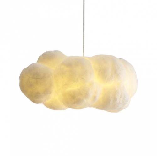 Creative Cloud Chandelier Cotton Lamp Children's Room Clothing Store Fashion Cloud Lamp Hotel Shopping Mall Baiyun Chandelier