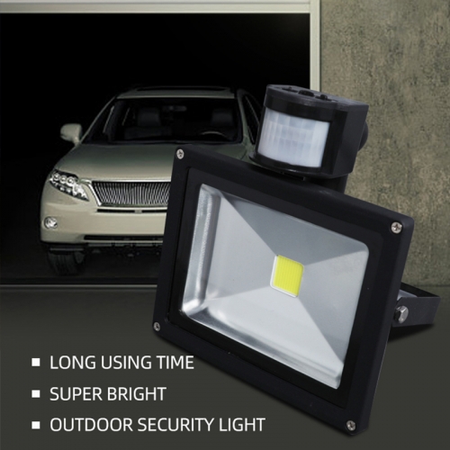 Solar high output led flood lights with PIR Sensor, potable 50 watt 12 volt led flood light