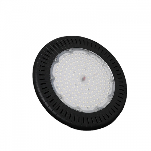 Led ufo high bay light 200w industrial led high bay light houseing parts dlc 0-10v dimmable led high bay light