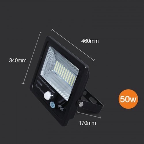 100 watts solar flood light 12v works dusk to dawn super bright motion sensor flood light