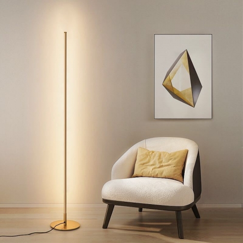 Floor Light Up Light Floor Lamp Modern Minimalist Remote Control Standing Lamps RGB Colorful Corner Floor Light