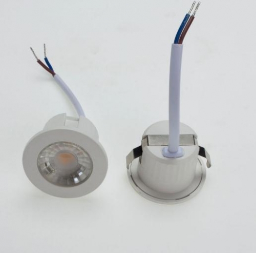 Mini Open Hole 35MM Mini Anti-glare Hotel Trade Show Counter Light Office COB Recessed Downlight