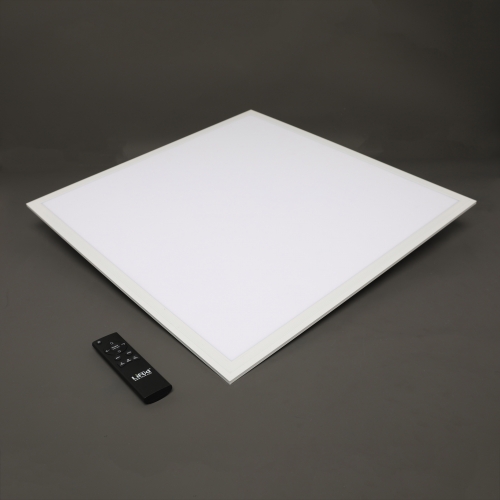 48W 600x600 wifi smart wall touch led lighting lamp panel, switch glass panel wireless remote led panel ip65