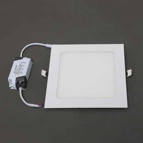 Led panel lamp square slim 15w 3w recessed dimmable color changing led panel lighting