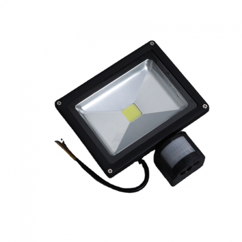 Indoor Outdoor Daylight Adjustable Lamp with LED Motion Sensor,  1178 20W Super Bright PIR Led Flood Light