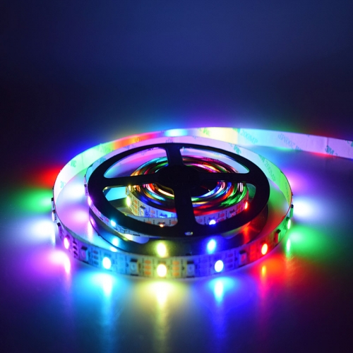 LED strip light with 5050RGB epoxy waterproof wifi remote control set smart color-changing 12v soft light bar decoration