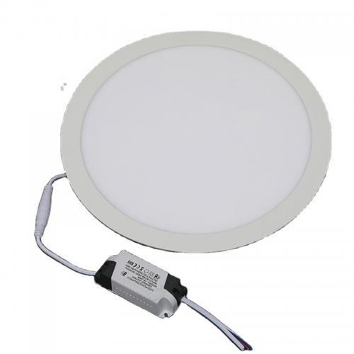 LED panel light for office buildings 12w 6w round recessed dimmable panel lighting 4500k