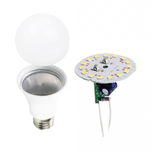Constant current drive plastic package aluminum bulb skd parts manufacturers wholesale and retail LED bulbs