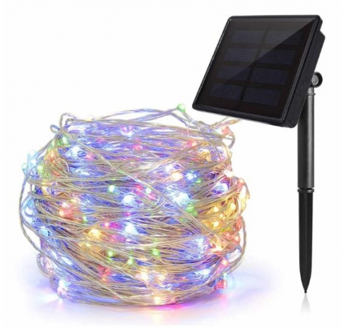 Smart led string lights rgbw  solar smart copper string lights christmas For Holiday Decoration