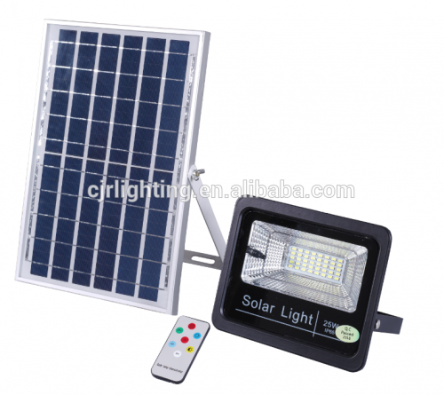 Led Floodlight Projector with Built in Solar Panel 100w 200w Remote IP65 Project Installation 50000 5000 Aluminum 40000 Epistar