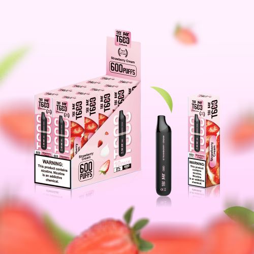 EC-LKR06 TPD disposable vape 2ml E-liquid 600 Puffs 1.4Ω Cotton Coil  16 Flavors