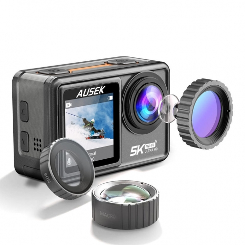 HOT SALE 5K 30PFS Akaso Insta 360 One X3 mini camera yi 5k Action Camera Action & Sport Camera