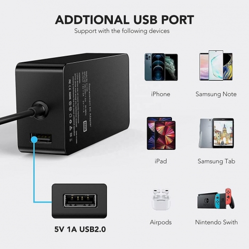 Hot 36W 44W 65W 12V15V 2.58a Computer Charger laptop adapter for Microsoft Surface Pro 345 Power Supply