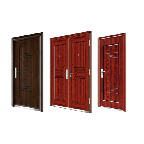 Metal door design fancy top sales security entrance outside door