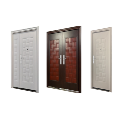 Cheap price modern entrance door heat transfer outside door of the house