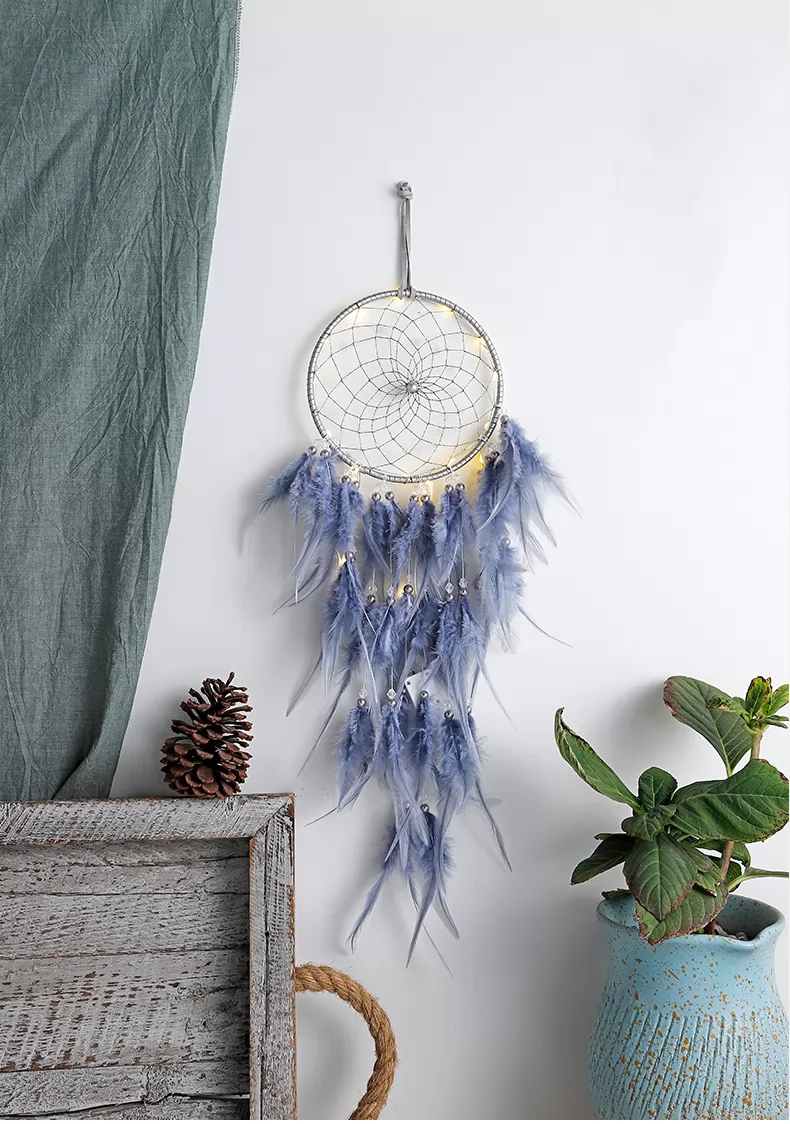 Silver gary dream catcher