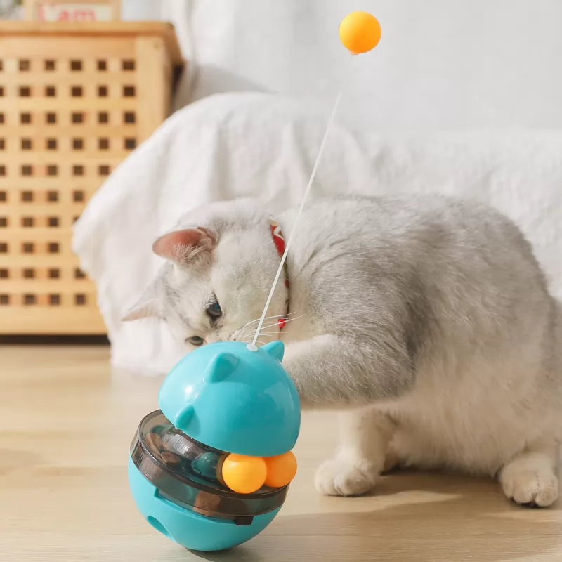 Cat toys amuse cats, stick tumblers, feather bells and kitten toys