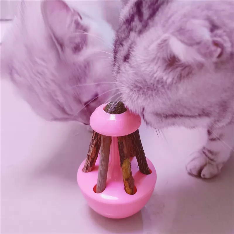 Mu Tian Mi stick cat mint ball tumbler cat toy bite automatic cat ball