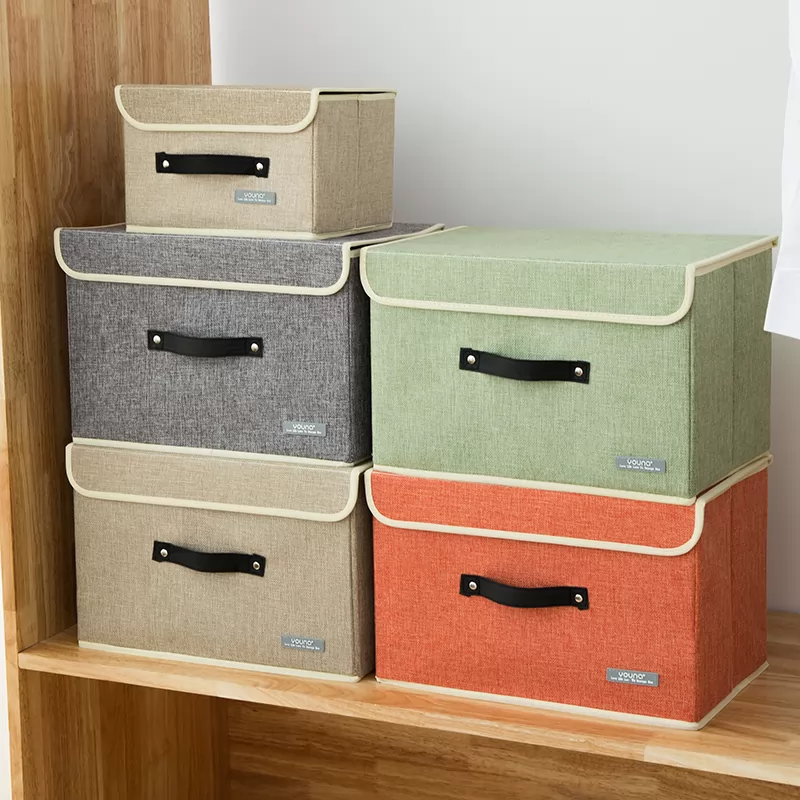 Underwear storage box household clothes storage box fabric finishing box