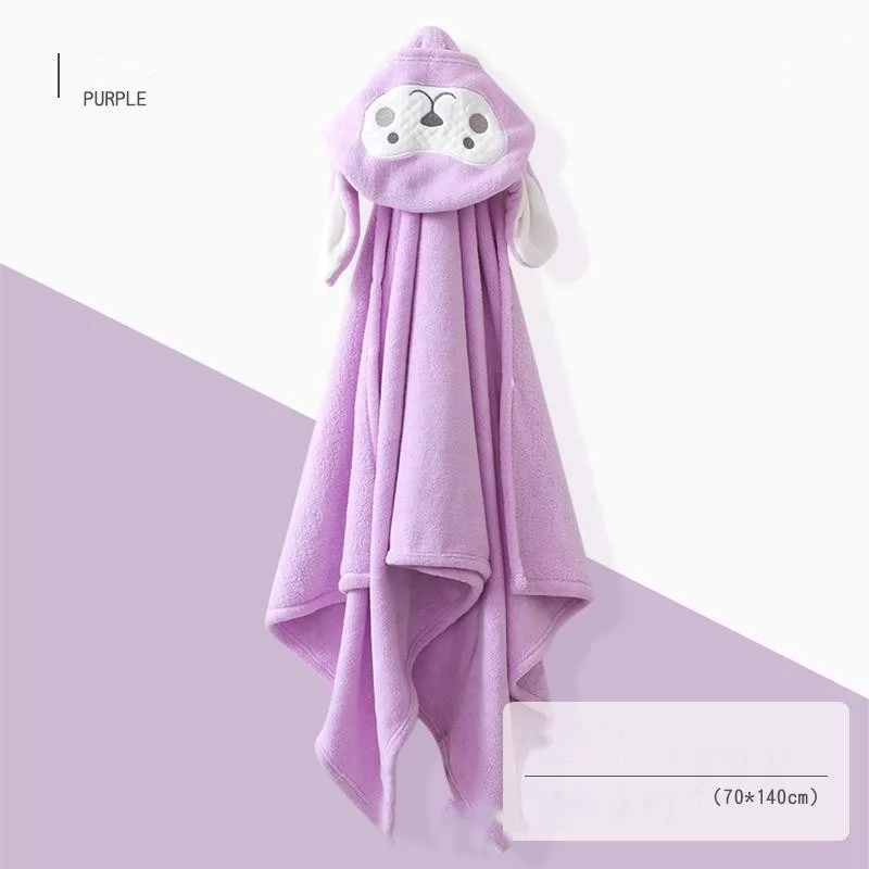 Thickened monkey purple 70*140cm