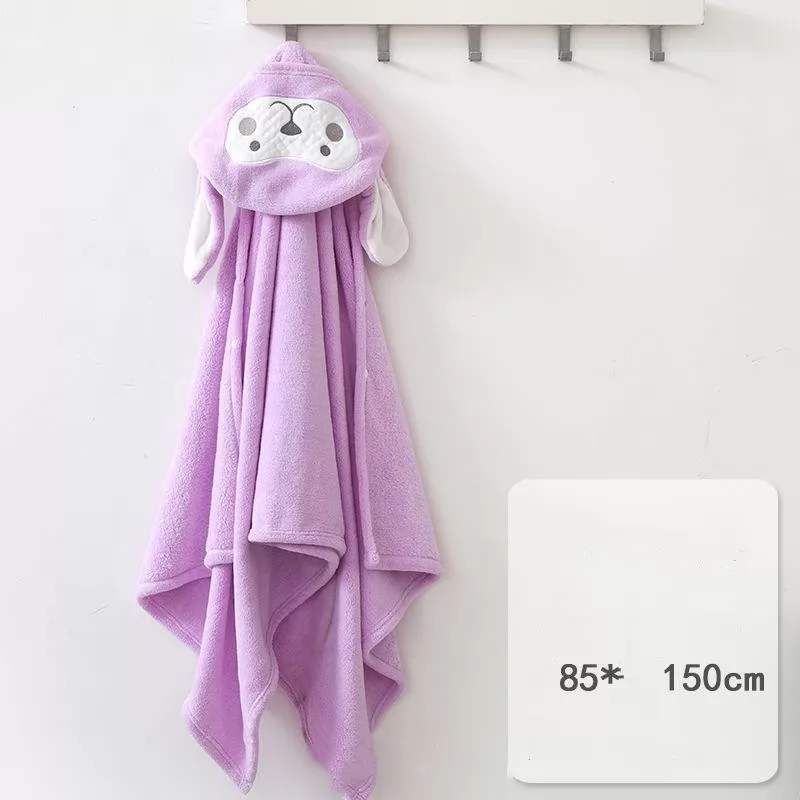 Thickened monkey purple 80*150cm