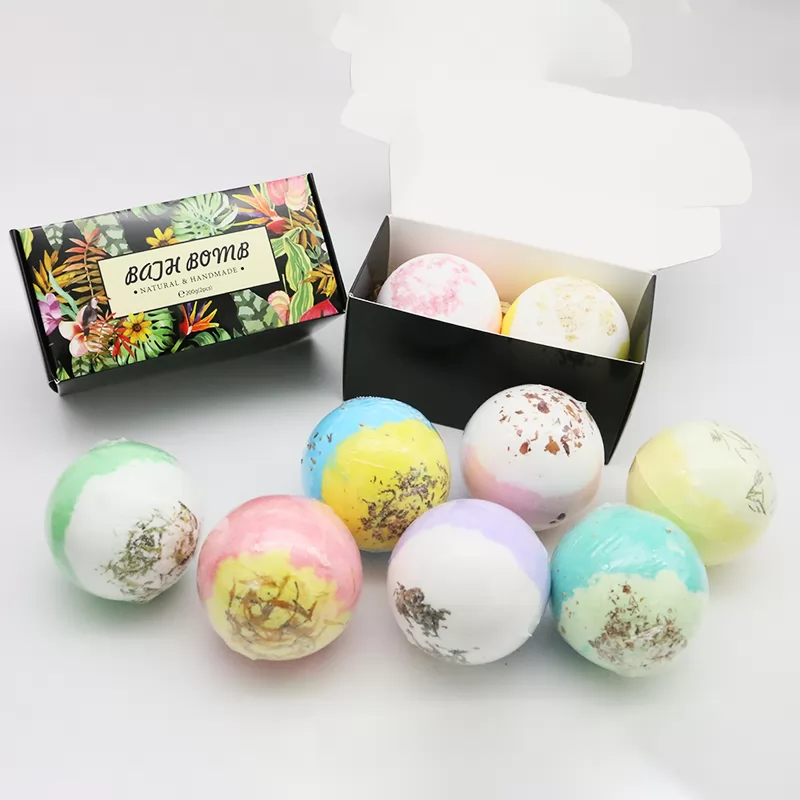 Explosion bath ball bubble bath tiktok salt bath ball bath bath woman flower bath