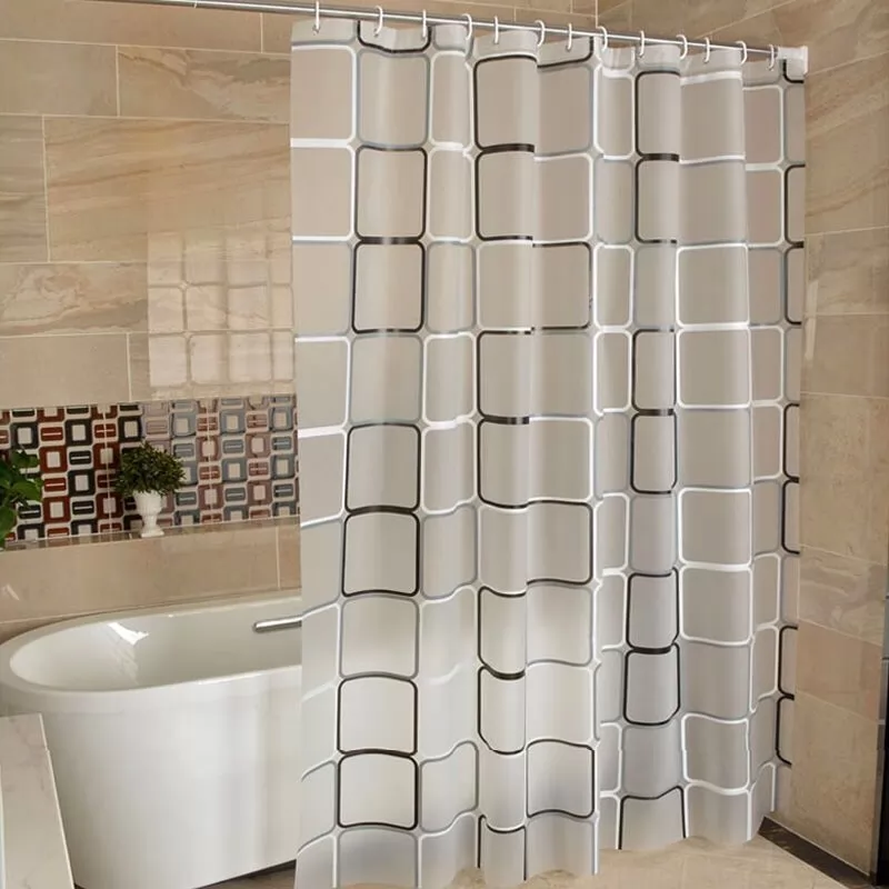 Waterproof and mildew-proof shower curtain thickened bathroom partition curtain