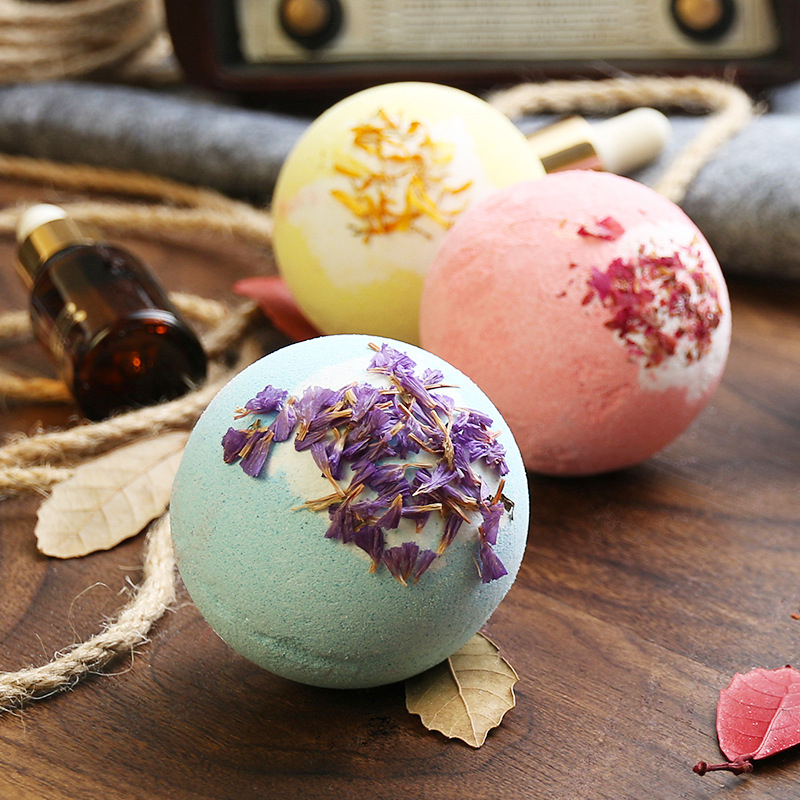 Explosion bath ball bubble bomb girl bath salt bubble bath