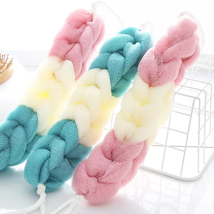 Bath towel strip bath towel soft bath ball back rub adult bath ball