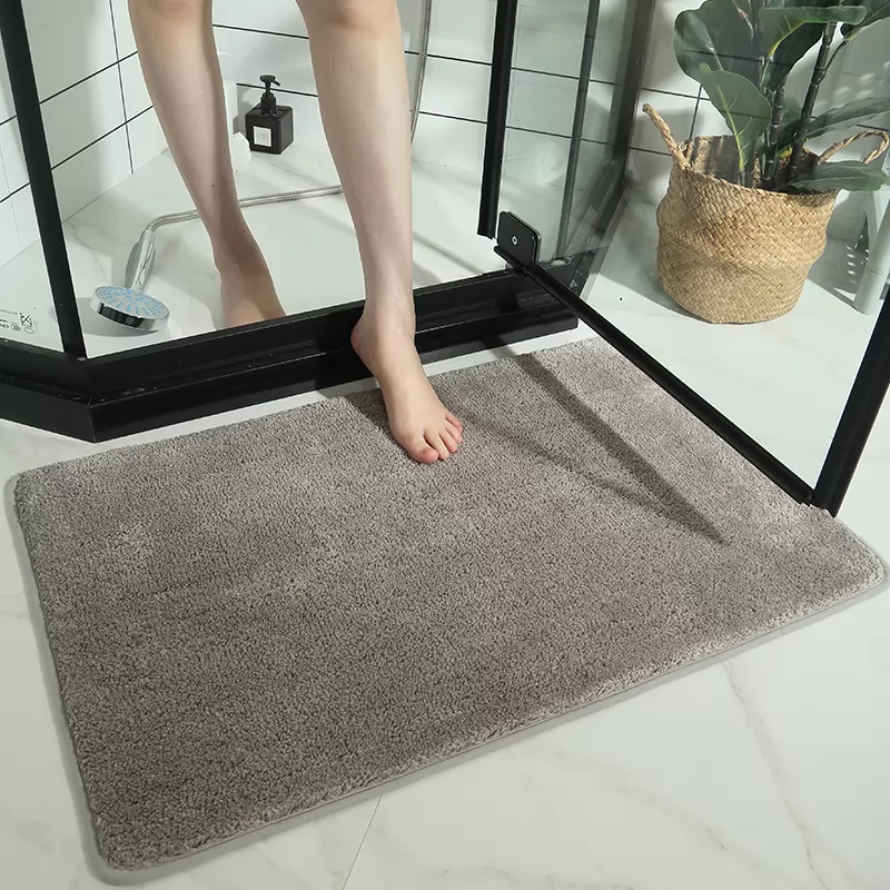 Water absorbing floor mat household bedroom doormat toilet antiskid mat