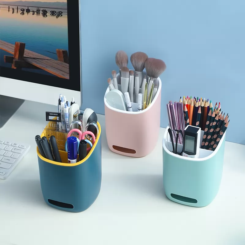 Pencil holder storage box office desktop Nordic fashion cute pen barrel