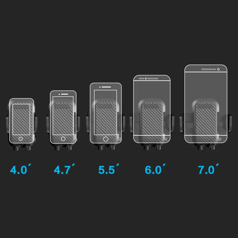 Automobile mobile phone bracket automobile bracket automobile bracket air outlet clip type