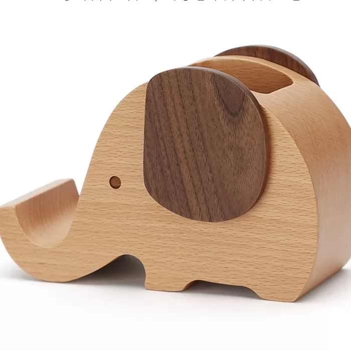 Elephant pen holder