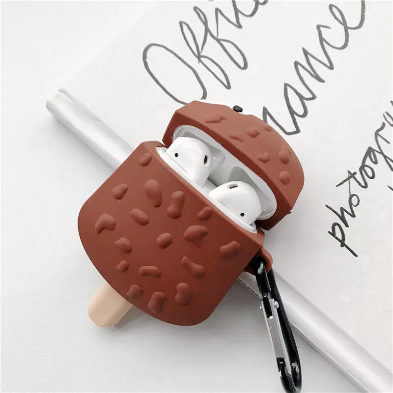 Personality chocolate ice cream airpodspro earphone case airpods1 / 2