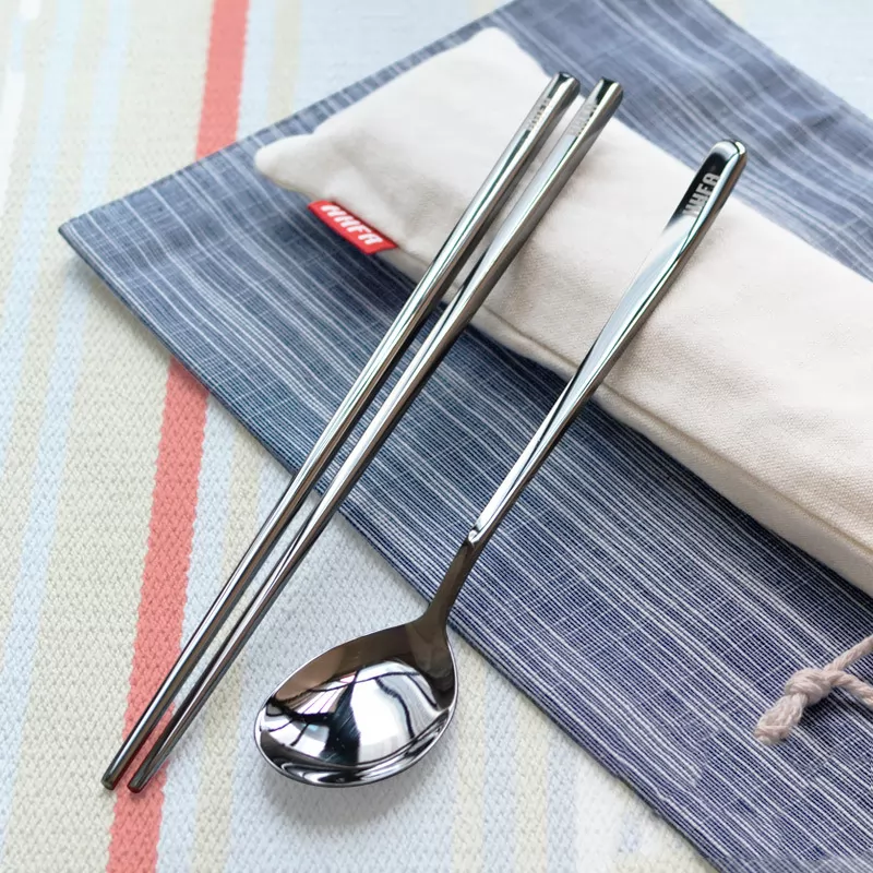 Korean chopsticks spoon (large size)