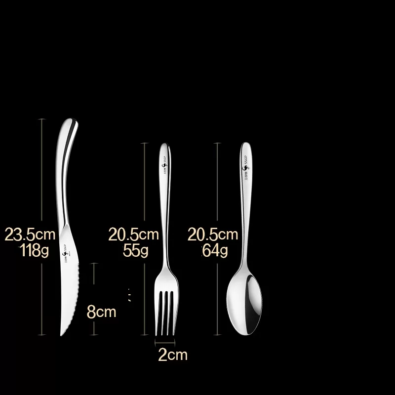 402 knife + 316 fork + 316 spoon