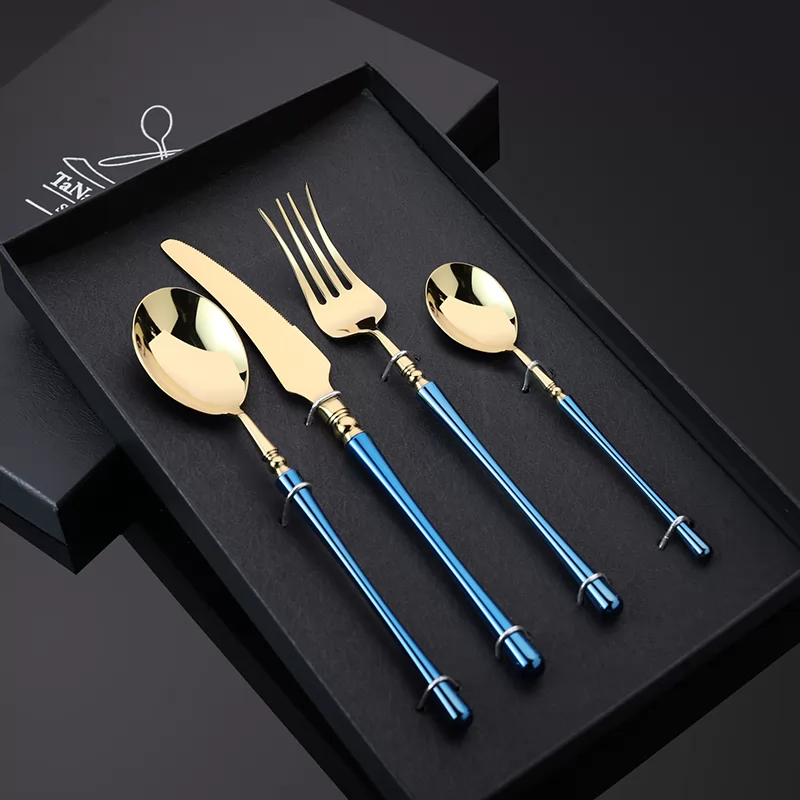 Western food knife fork spoon two or three pieces of tableware set