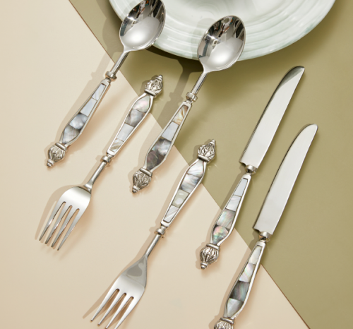 Three-piece set of cutlery for adult steak, cutlery and high-grade ins western tableware set