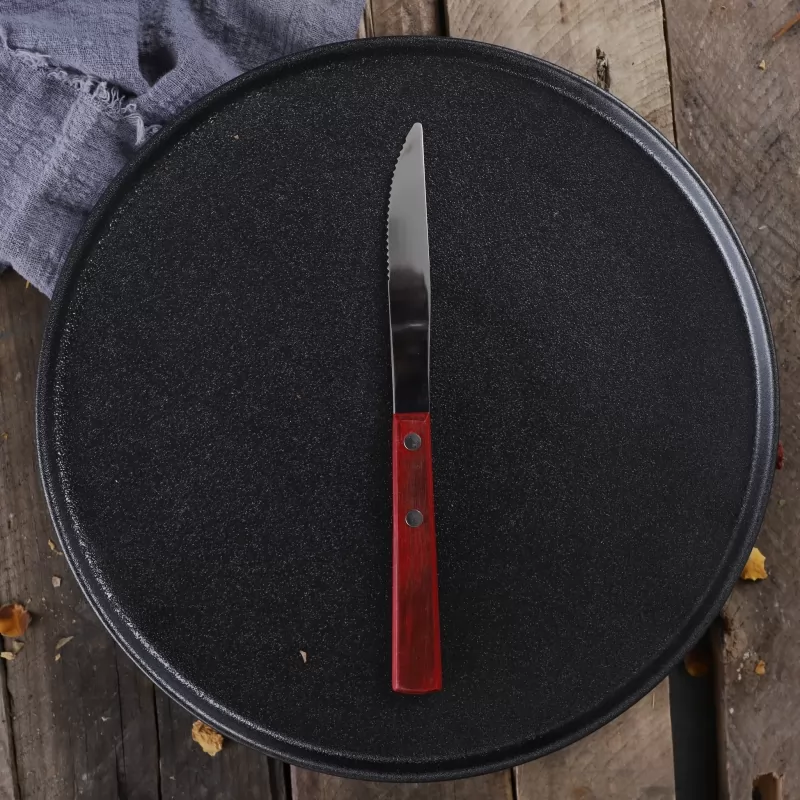 Red rosewood knife