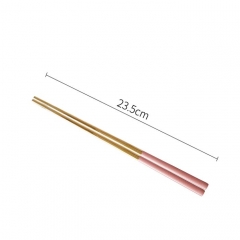 Pink handle gold 2