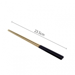 Black handle gold 2