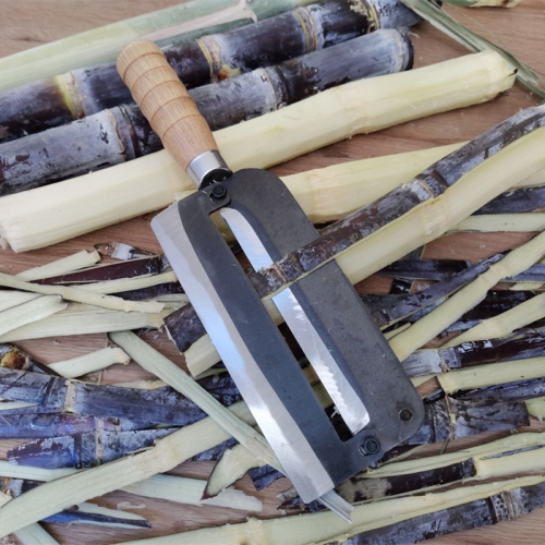 Jiubaoli sugarcane cutter is a special type of sugarcane peeler for commercial fruit shop