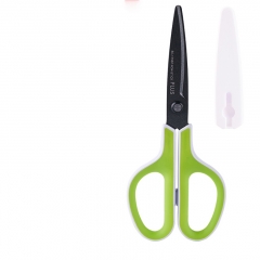 Super titanium-plated green scissors