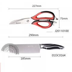 Strong shear + slicing knife 2