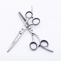 Flat scissors + tooth scissors