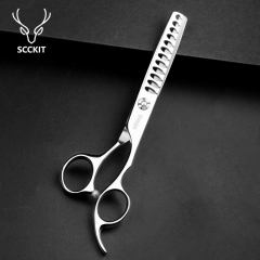 Big fishbone tooth scissors